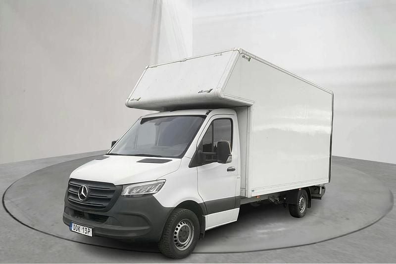 Vit Begagnad 2021 Mercedes Sprinter Van | 330 000 kr (Bra pris) - Bild 1/4