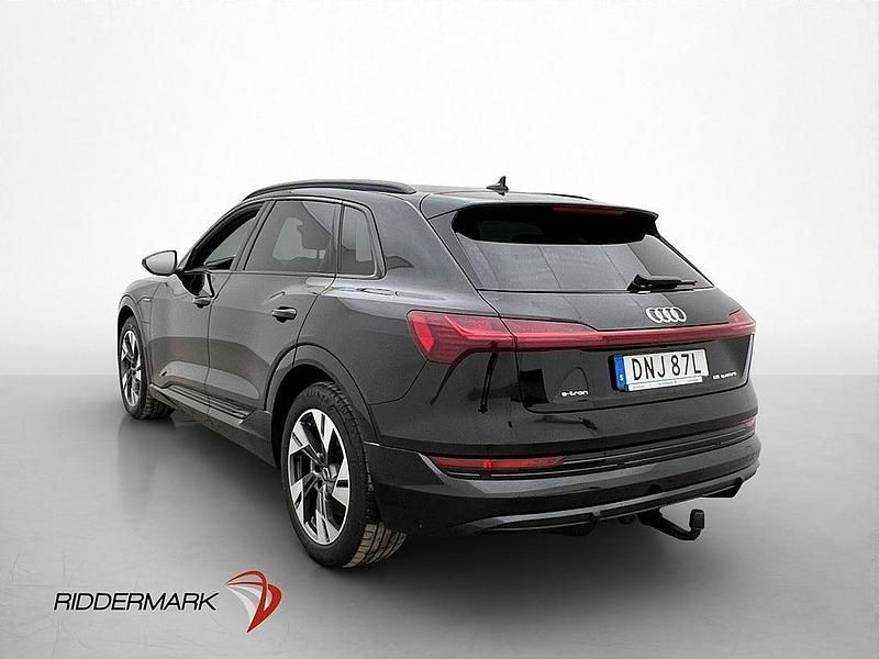 Begagnad Audi e-tron S-Line 300 kW (408 HK) 2022 Svart SUV