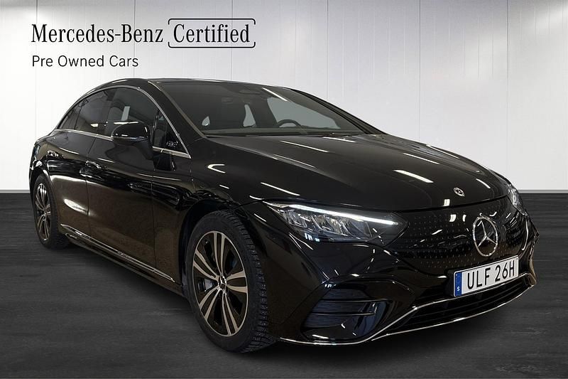 Begagnad Mercedes EQE350 216 kW (295 HK) 2023 Svart Sedan