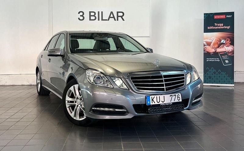 Silver Begagnad 2010 Mercedes E350 Avantgarde Sedan | 139 900 kr (Marknadspris) - Bild 1/4