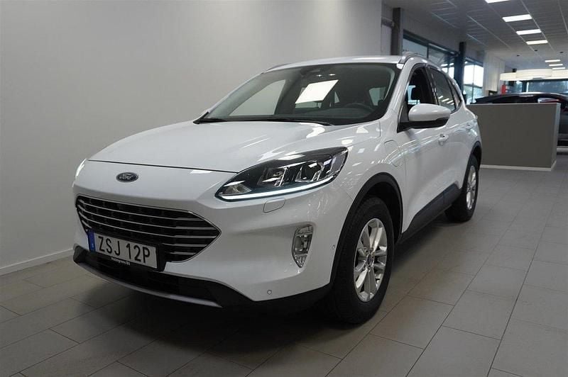 Vit Begagnad 2022 Ford Kuga Titanium SUV | 239 900 kr (Bra pris) - Bild 1/4