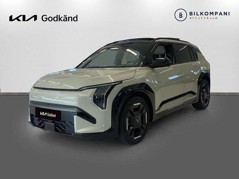 Grön (aventurine green) Begagnad 2024 Kia EV3 4 SUV | 509 800 kr (Marknadspris) - Bild 1/4