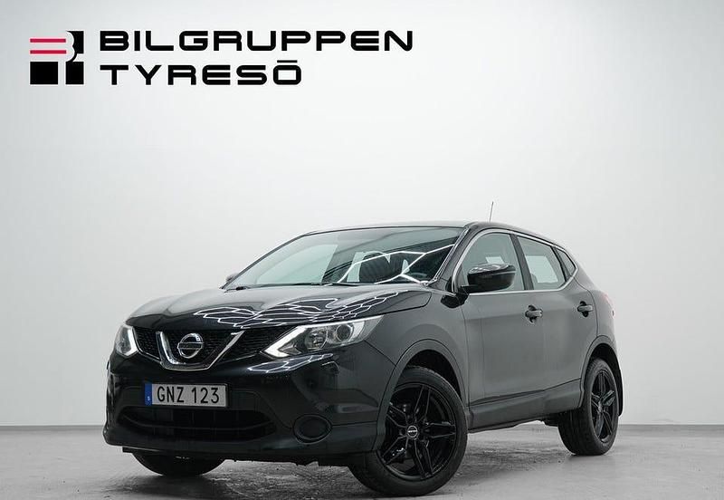 Svart Begagnad 2015 Nissan Qashqai SUV | 79 900 kr (Bra pris) - Bild 1/4