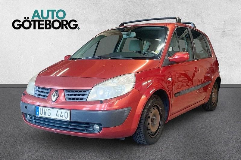 Röd Begagnad 2003 Renault Scénic II Minibuss | 9 900 kr (Superpris) - Bild 1/4