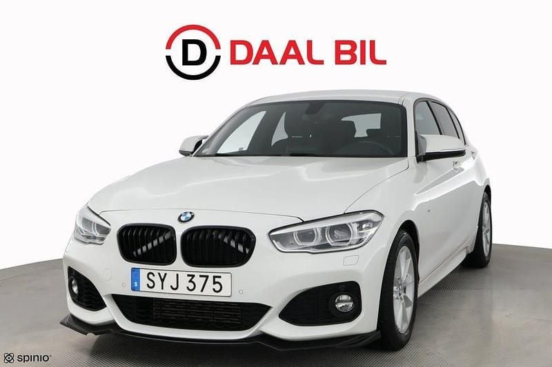 Begagnad BMW 118 M Sport 136 HK (100 kW) 2018 Vit Halvkombi