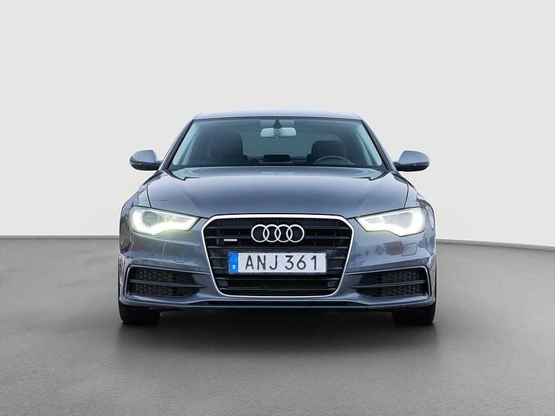 Grå Begagnad 2014 Audi A6 S-Line Sedan | 139 900 kr (Marknadspris) - Bild 1/4