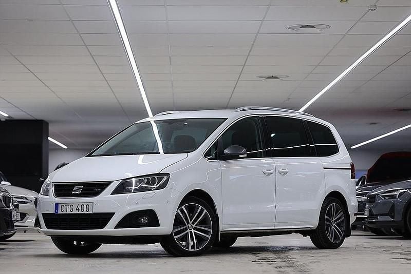 Begagnad Seat Alhambra 4Drive 184 HK (135 kW) 2017 Vit Minibuss