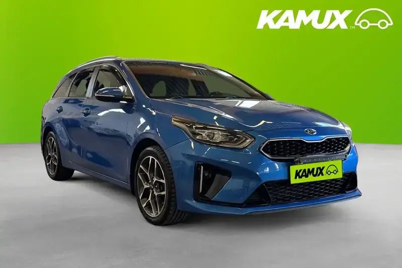 Blå Begagnad 2019 Kia Ceed Kombi | 169 800 kr (Marknadspris) - Bild 1/4
