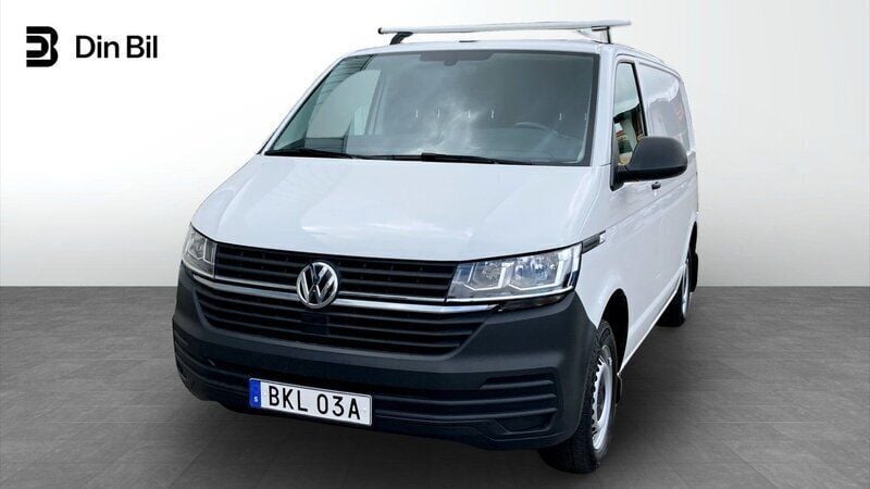 Vit (candyvit) Begagnad 2021 VW T6.1 Van | 269 000 kr - Bild 1/4