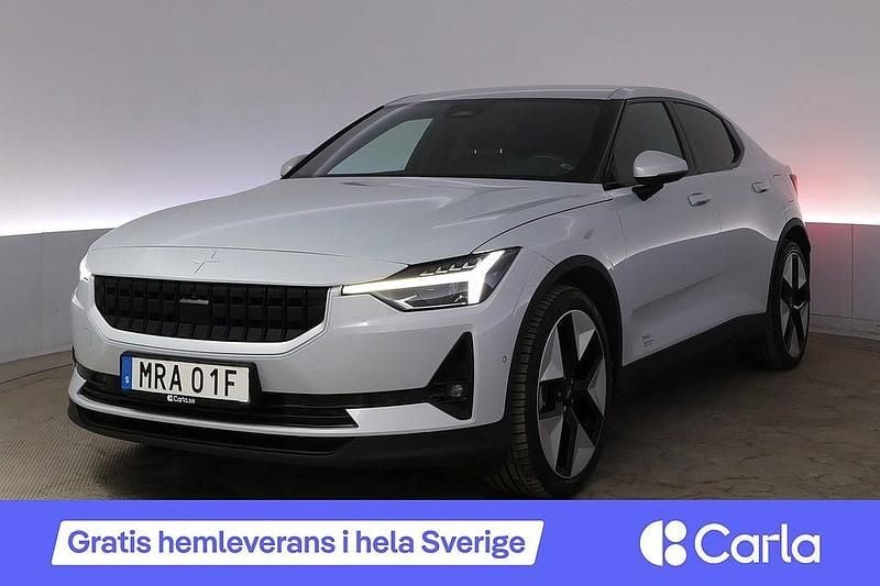 Begagnad Polestar 2 Pilot-lite 219 kW (299 HK) 2022 Silver Halvkombi