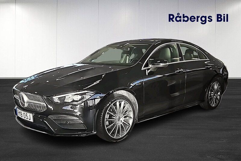 Svart Begagnad 2020 Mercedes CLA250e Premium Sedan | 399 800 kr (Dyr) - Bild 1/4