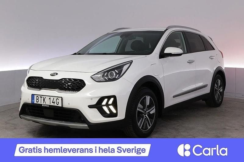 Vit Begagnad 2019 Kia Niro Advance SUV | 215 900 kr (Marknadspris) - Bild 1/4