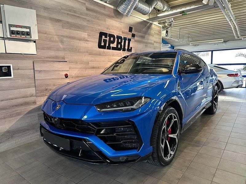 Blå Begagnad 2019 Lamborghini Urus SUV | 2 595 000 kr - Bild 1/4