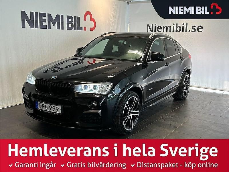 Svart Begagnad 2016 BMW X4 M Sport SUV | 279 900 kr (Marknadspris) - Bild 1/3