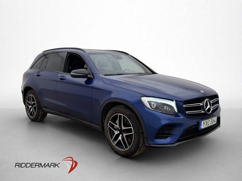 Begagnad Mercedes GLC220 AMG 170 HK (125 kW) 2018 Blå SUV