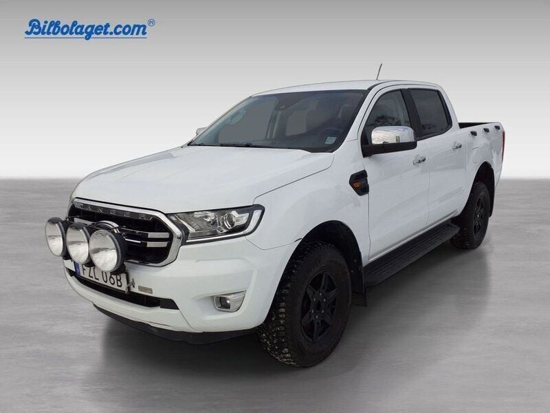Vit Begagnad 2020 Ford Ranger XLT Pickup | 248 500 kr (Marknadspris) - Bild 1/4