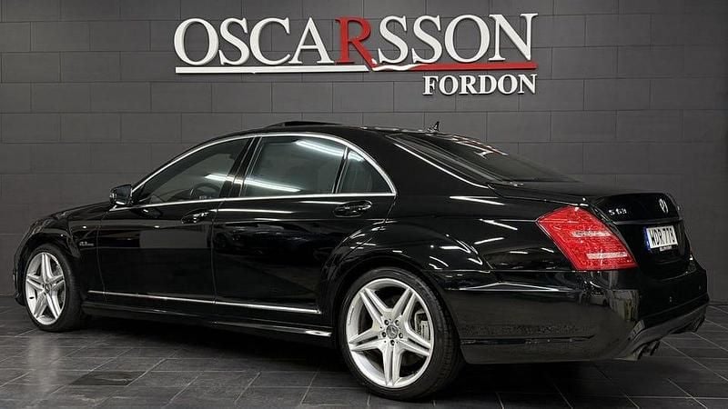 Begagnad Mercedes S63 AMG Exclusive 532 HK (391 kW) 2009 Svart Sedan