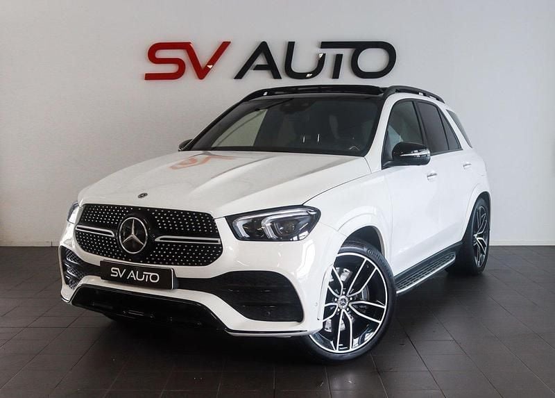 Vit Begagnad 2022 Mercedes GLE350e AMG SUV | 739 900 kr (Dyr) - Bild 1/4