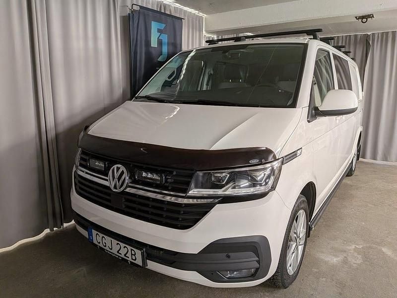 Vit Begagnad 2021 VW T6.1 Van | 489 900 kr - Bild 1/4