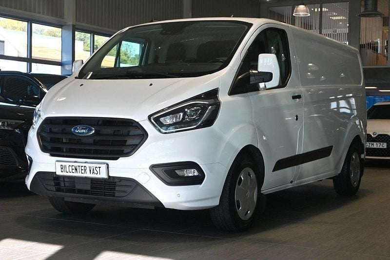 Vit Begagnad 2022 Ford Transit Custom Van | 279 000 kr (Dyr) - Bild 1/4