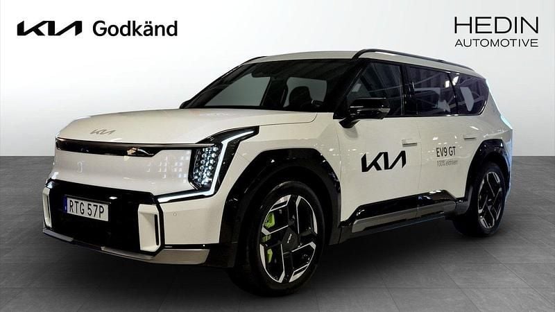 Vit (white) Ny 2025 Kia EV9 SUV | 1 012 900 kr - Bild 1/4