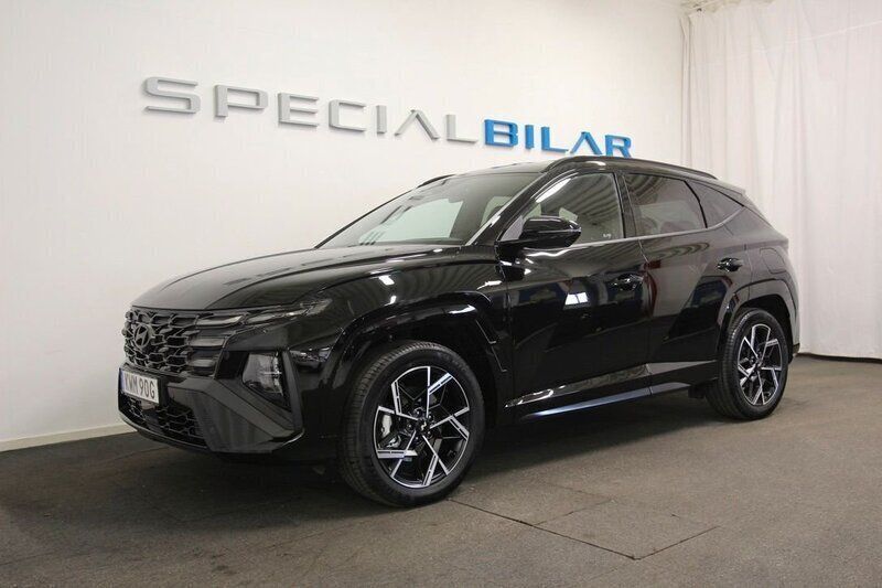 Svart Begagnad 2024 Hyundai Tucson N Line SUV | 469 000 kr - Bild 1/4