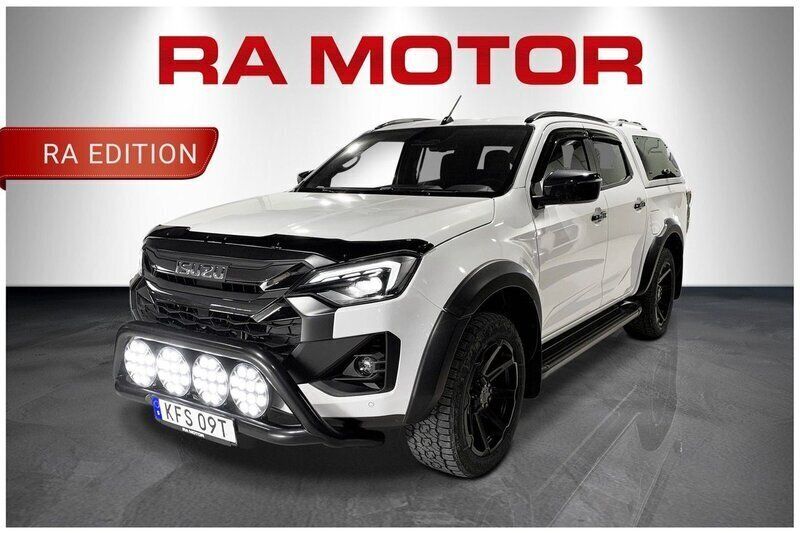Vit (pärlemo vit metallic) Ny 2024 Isuzu D-Max Pickup | 747 500 kr (Marknadspris) - Bild 1/4
