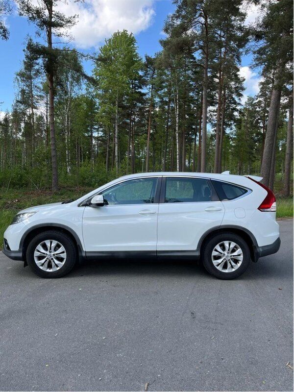 Vit Begagnad 2014 Honda CR-V SUV | 98 500 kr (Bra pris) - Bild 1/4