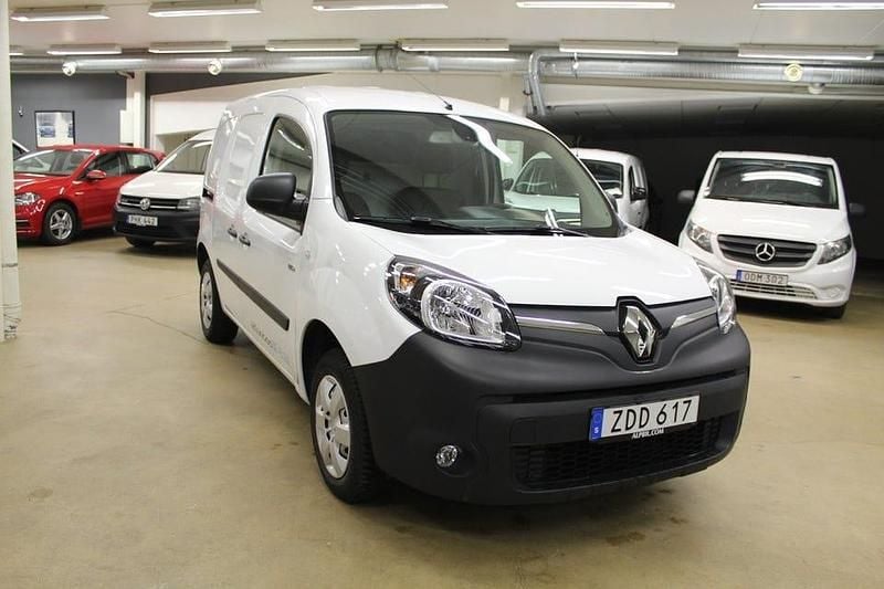 Vit Begagnad 2018 Renault Kangoo Van | 89 000 kr (Marknadspris) - Bild 1/4