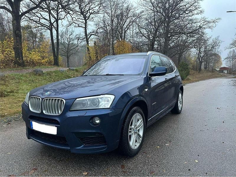 Blå Begagnad 2014 BMW X3 M Sport SUV | 110 000 kr (Marknadspris) - Bild 1/4