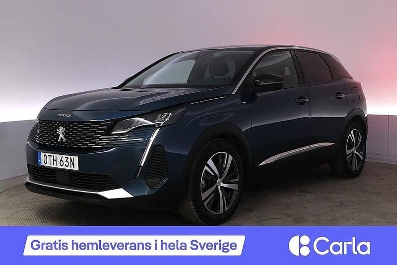 Begagnad Peugeot 3008 Allure 224 HK (164 kW) 2022 Blå SUV