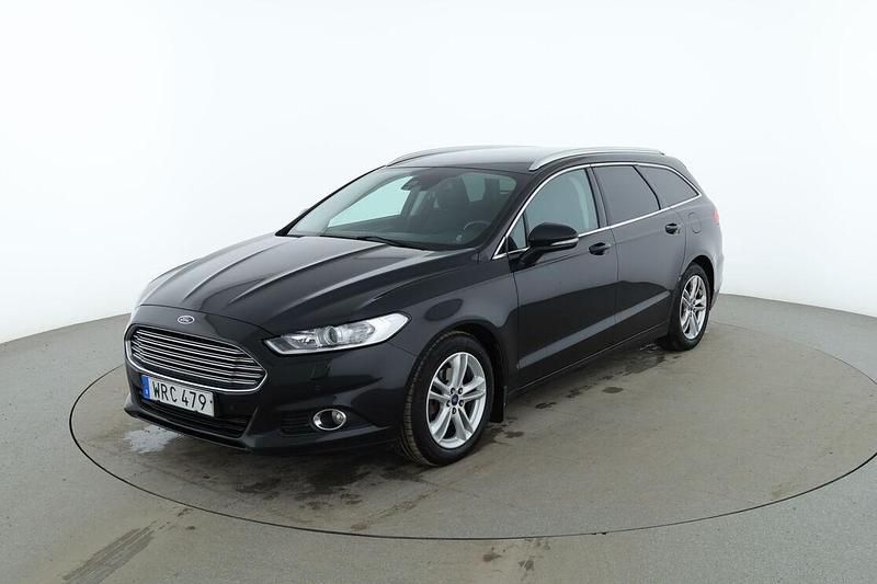 Svart Begagnad 2015 Ford Mondeo Trend Kombi | 109 000 kr - Bild 1/3