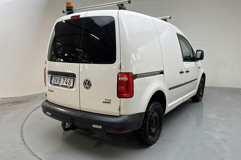Begagnad VW Caddy 150 HK (110 kW) 2018 Vit Minibuss