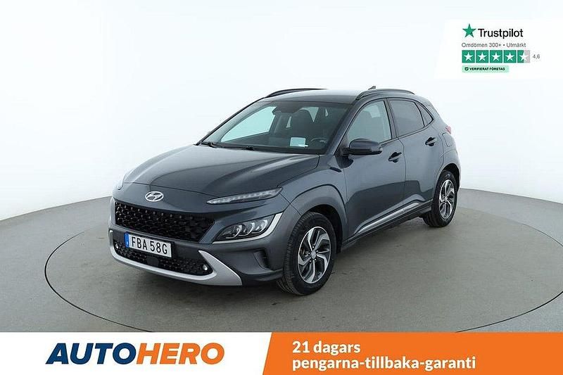 Grå Begagnad 2020 Hyundai Kona Advanced SUV | 225 000 kr - Bild 1/4