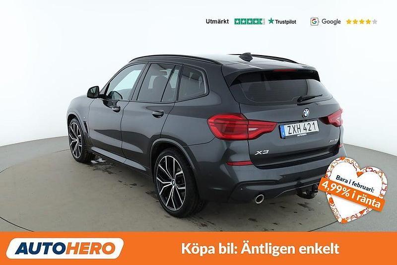 Begagnad BMW X3 M Sport 256 HK (188 kW) 2018 Grå SUV