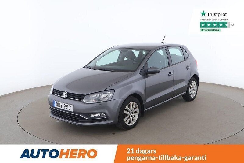 Mörkgrå Begagnad 2016 VW Polo Halvkombi | 86 000 kr (Bra pris) - Bild 1/4