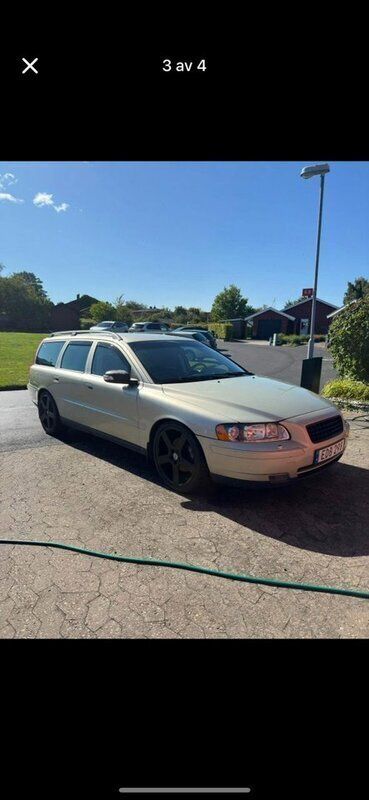 Brun Begagnad 2007 Volvo V70 Kinetic Kombi | 34 000 kr (Marknadspris) - Bild 1/4