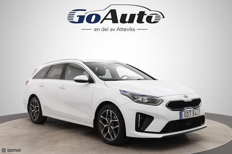 Begagnad Kia Ceed Sportswagon GT-Line 141 HK (103 kW) 2019 Vit Kombi