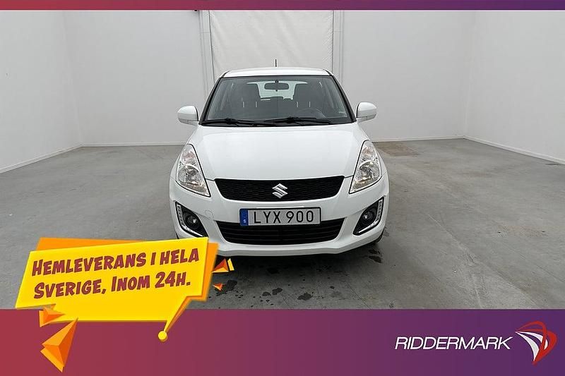 Begagnad Suzuki Swift 94 HK (69 kW) 2015 Vit Halvkombi