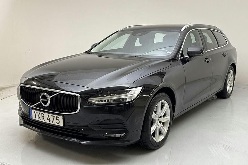 Svart Begagnad 2017 Volvo V90 Business Edition Kombi | 204 000 kr (Marknadspris) - Bild 1/4