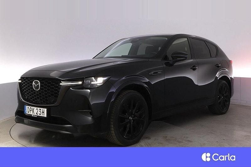 Svart Begagnad 2023 Mazda CX-60 Homura-Line SUV | 429 900 kr (Bra pris) - Bild 1/4