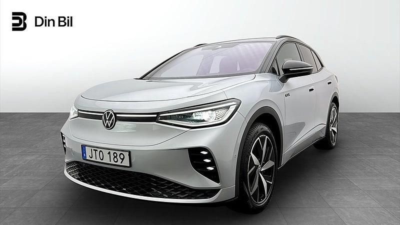 Silver Begagnad 2023 VW ID.4 GTX SUV | 384 900 kr (Bra pris) - Bild 1/4