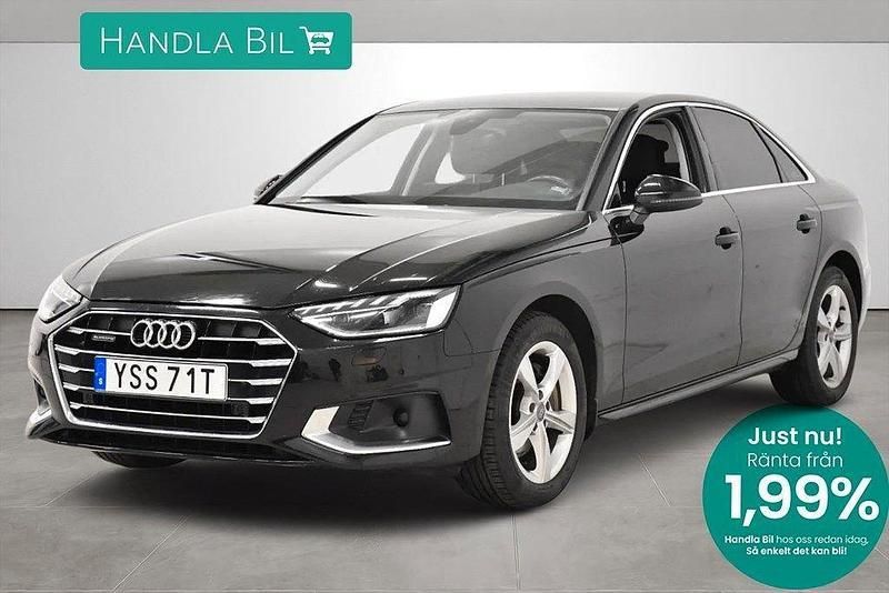 Svart Begagnad 2020 Audi A4 Proline Sedan | 299 900 kr (Marknadspris) - Bild 1/3