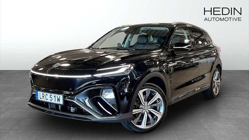 Svart (black) Begagnad 2022 MG Marvel R Luxury SUV | 269 900 kr - Bild 1/4