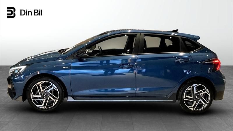 Begagnad Hyundai i20 N Line 101 HK (74 kW) 2024 Blå Halvkombi