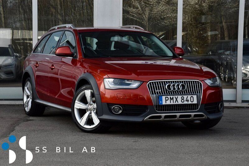 Röd Begagnad 2014 Audi A4 Allroad Kombi | 129 900 kr (Lite dyr) - Bild 1/4