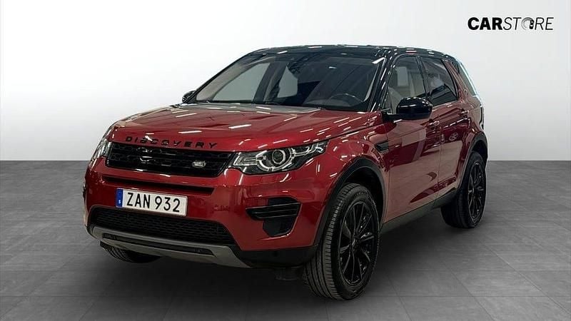 Begagnad Land Rover Discovery Sport Black Edition 180 HK (132 kW) 2018 Röd SUV