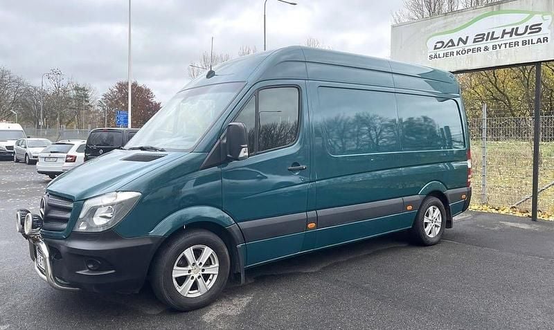Grön Begagnad 2016 Mercedes 316 Van | 169 900 kr (Marknadspris) - Bild 1/4
