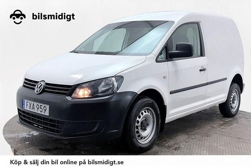 Begagnad VW Caddy 110 HK (80 kW) 2015 Vit Minibuss