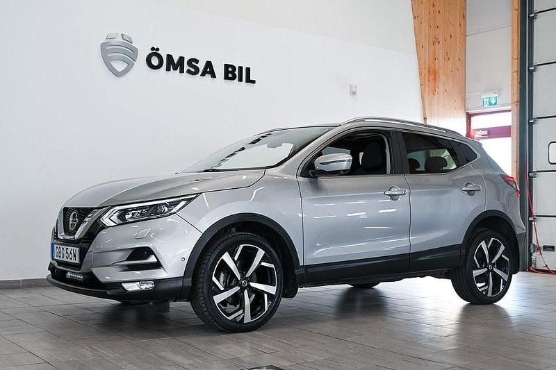 Silver Begagnad 2019 Nissan Qashqai 360º SUV | 199 800 kr (Marknadspris) - Bild 1/4